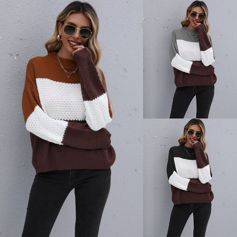 Round Neck Lazy Young Pullover Sweater